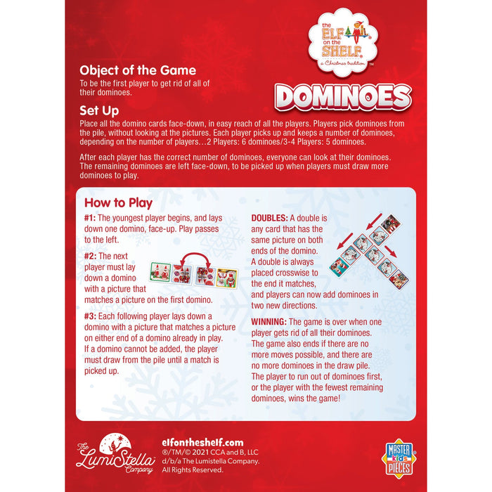 Elf on the Shelf Picture Dominoes - Just $9.99! Shop now at Retro Gaming of Denver