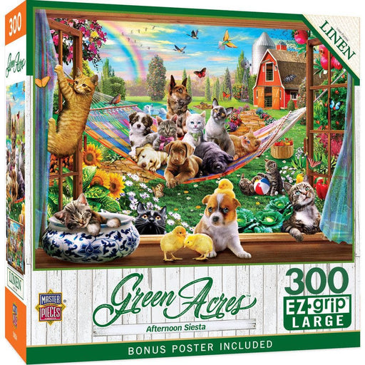 Green Acres - Afternoon Siesta 300 Piece EZ Grip Jigsaw Puzzle - for just $14.99! 