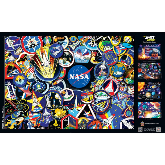The Space Missions - 1000 Piece Jigsaw Puzzle - for just $16.99! 