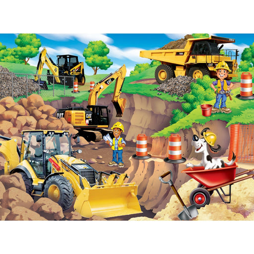 CAT - Day at the Quarry 60 Piece Jigsaw Puzzle - for just $12.99! 