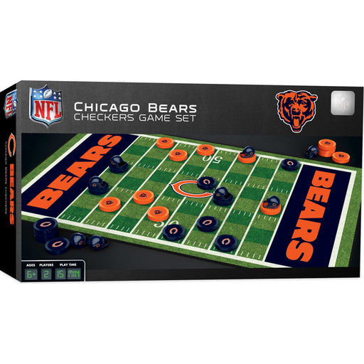 Chicago Bears Checkers Board Game - Just $19.99! Shop now at Retro Gaming of Denver