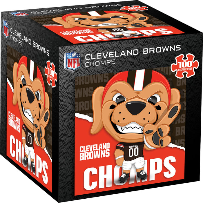 Chomps - Cleveland Browns Mascot 100 Piece Jigsaw Puzzle - Just $7.99! Shop now at Retro Gaming of Denver