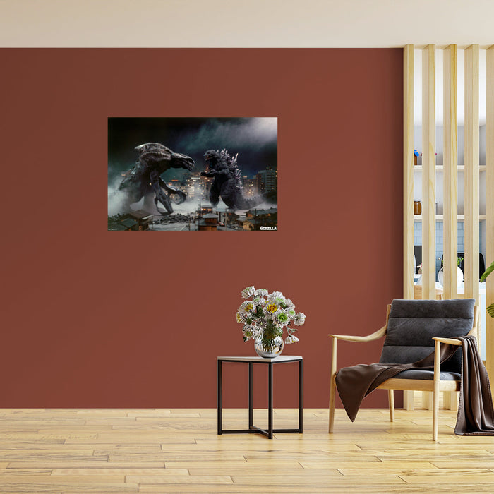Godzilla: 1999-Godzilla 2000 Movie Scene Mural - Officially Licensed Toho Removable Adhesive Decal - Premium Mural - Just $69.99! Shop now at Retro Gaming of Denver