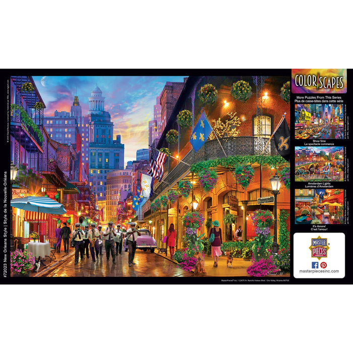 Colorscapes - New Orleans Style 1000 Piece Jigsaw Puzzle - Just $16.99! Shop now at Retro Gaming of Denver