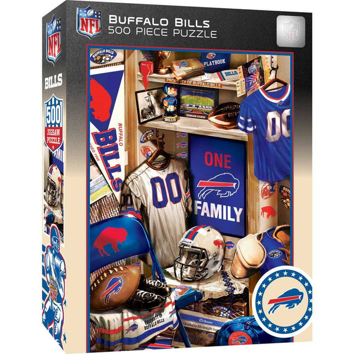 Buffalo Bills - Locker Room 500 Piece Jigsaw Puzzle - for just $16.99! 