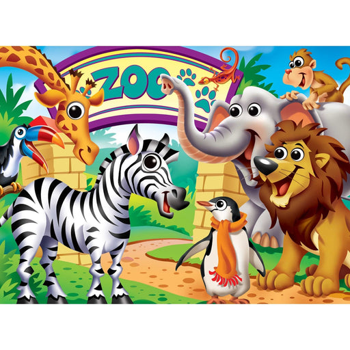 Googly Eyes - Zoo Animals 48 Piece Jigsaw Puzzle - for just $12.99! 