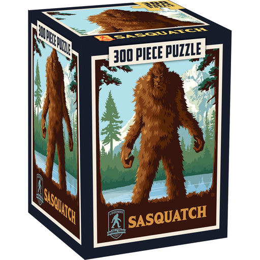 Sasquatch 300 Piece Jigsaw Puzzle - Premium 300 Piece - Just $9.99! Shop now at Retro Gaming of Denver