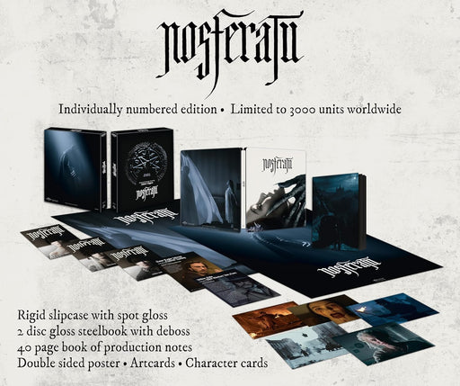 Nosferatu - Ultimate Collector’s Edition Steelbook (4K Ultra HD + Blu-ray) - for just $99.99! 