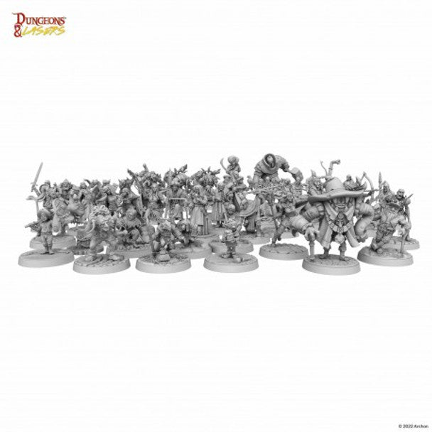 Dungeons & Lasers: NPC Miniature Pack - for just $59! 