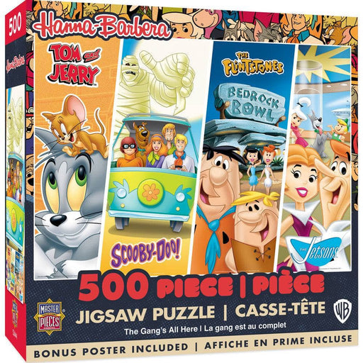 Cartoons - Hanna-Barbera Classics 500 Piece Jigsaw Puzzle - for just $14.99! 