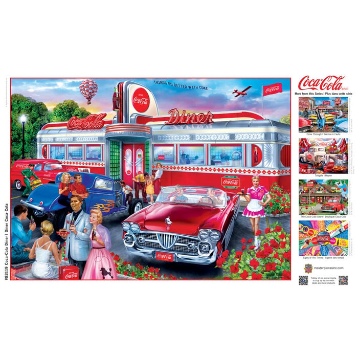 Coca-Cola - Diner 1000 Piece Jigsaw Puzzle - for just $16.99! 