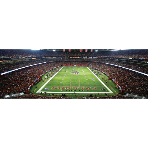 Atlanta Falcons - 1000 Piece Panoramic Jigsaw Puzzle - End View - Just $19.99! Shop now at Retro Gaming of Denver