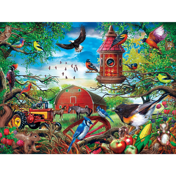 Green Acres - Farmland Frolic 300 Piece EZ Grip Jigsaw Puzzle - Just $14.99! Shop now at Retro Gaming of Denver