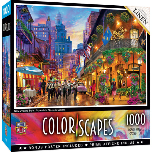 Colorscapes - New Orleans Style 1000 Piece Jigsaw Puzzle - Just $16.99! Shop now at Retro Gaming of Denver