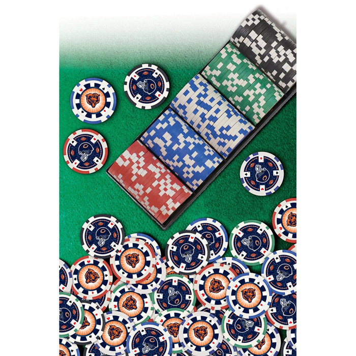 Chicago Bears 100 Piece Poker Chips - for just $29.99! 