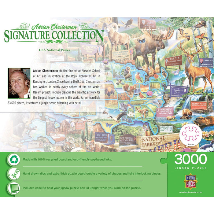 Signature Collection - USA National Parks 3000 Piece Jigsaw Puzzle - Flawed - for just $20.99! 
