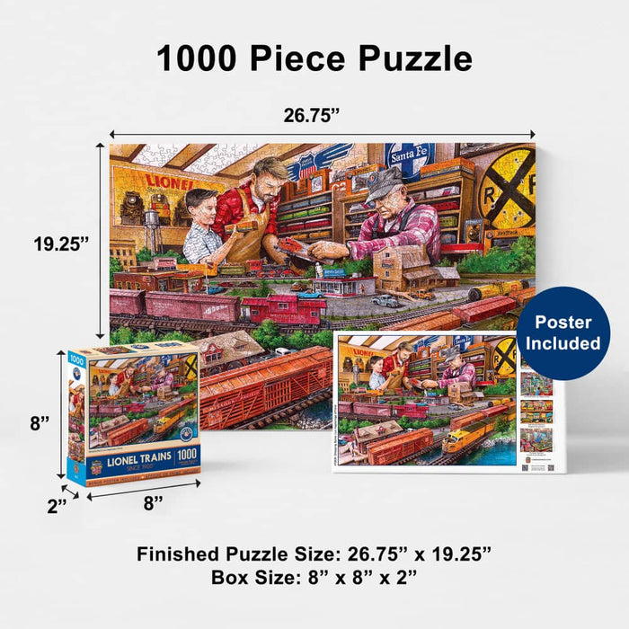 Lionel Trains - Shopping Spree 1000 Piece Jigsaw Puzzle - for just $16.99! 