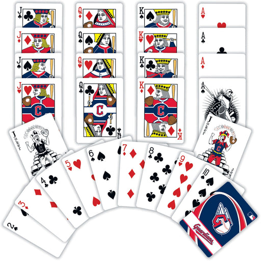 Cleveland Guardians Playing Cards - 54 Card Deck - Just $6.99! Shop now at Retro Gaming of Denver