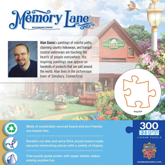 Memory Lane - Goldmane Farms 300 Piece EZ Grip Jigsaw Puzzle - for just $14.99! 