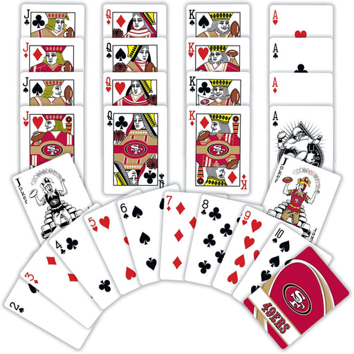 San Francisco 49ers Playing Cards - 54 Card Deck - for just $7.99! 