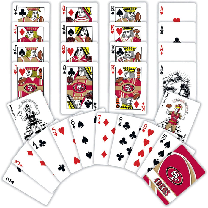 San Francisco 49ers Playing Cards - 54 Card Deck - for just $7.99! 
