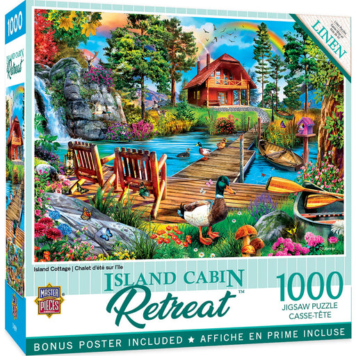 Retreats - Island Cottage 1000 Piece Jigsaw Puzzle - Premium 1000 Piece - Just $12.99! Shop now at Retro Gaming of Denver