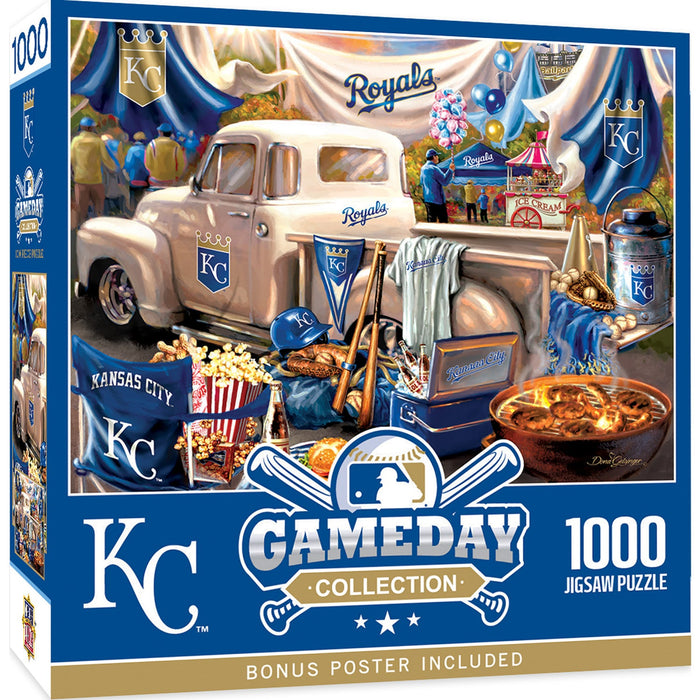 Kansas City Royals - Gameday 1000 Piece Jigsaw Puzzle - Just $19.99! Shop now at Retro Gaming of Denver