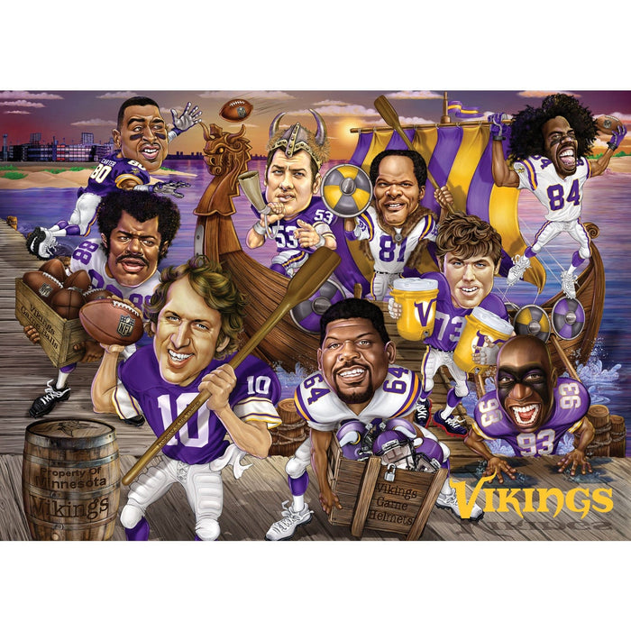 Minnesota Vikings - All-Time Greats 500 Piece Jigsaw Puzzle - for just $19.99! 