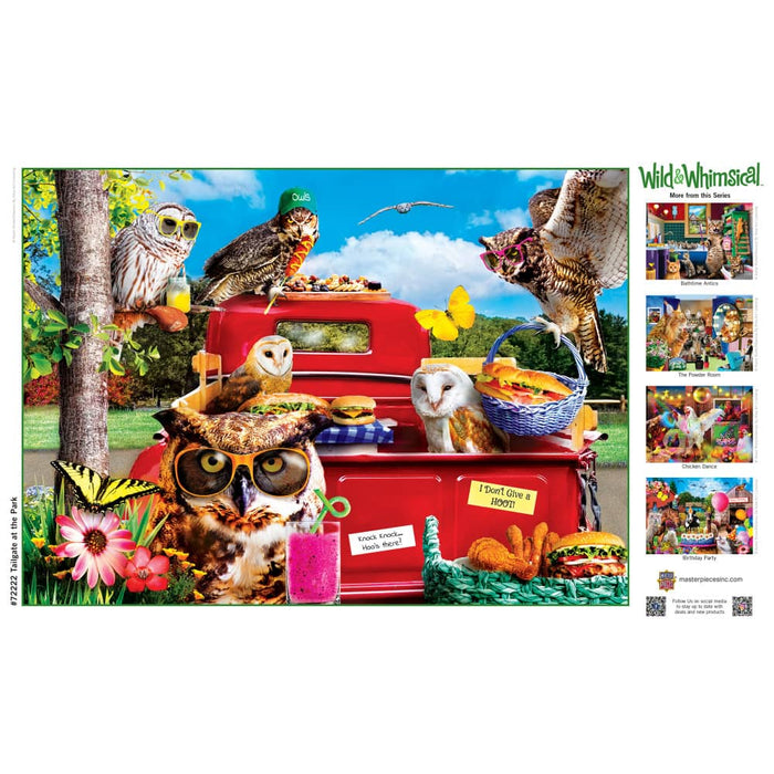 Wild & Whimsical - Tailgate at the Park 1000 Piece Jigsaw Puzzle - for just $16.99! 