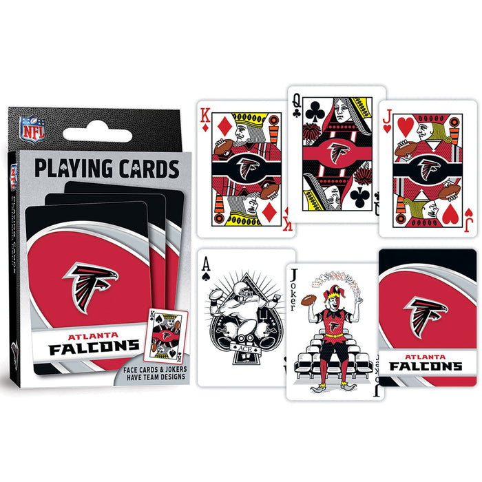 Atlanta Falcons Playing Cards - 54 Card Deck - Just $4.89! Shop now at Retro Gaming of Denver