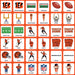 Cincinnati Bengals Matching Game - Just $12.99! Shop now at Retro Gaming of Denver