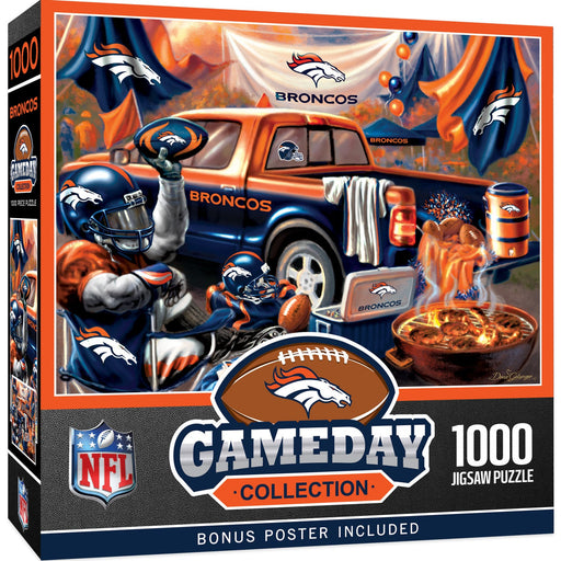 Denver Broncos - Gameday 1000 Piece Jigsaw Puzzle - Just $19.99! Shop now at Retro Gaming of Denver