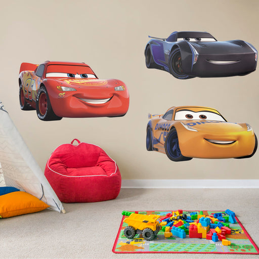 Cars 3: Collection - Officially Licensed Disney/PIXAR Removable Wall Decals - Premium Collection - Just $99.99! Shop now at Retro Gaming of Denver