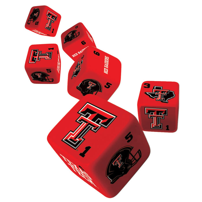 Texas Tech Red Raiders Dice Set - 19mm - Just $7.99! Shop now at Retro Gaming of Denver