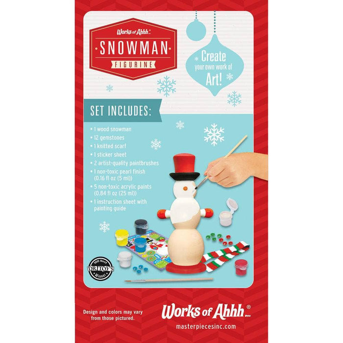 Snowman Wood Paint Set - for just $16.99! 