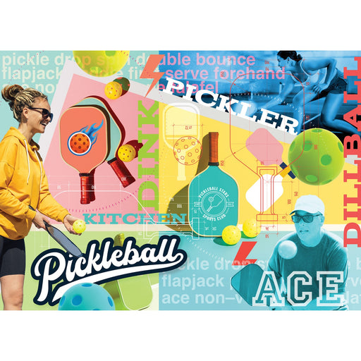 Pickleball - 1000 Piece Jigsaw Puzzle - Just $16.99! Shop now at Retro Gaming of Denver