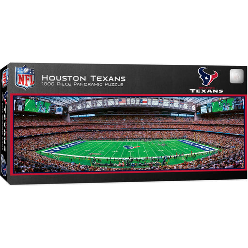 Houston Texans - 1000 Piece Panoramic Jigsaw Puzzle - Just $19.99! Shop now at Retro Gaming of Denver