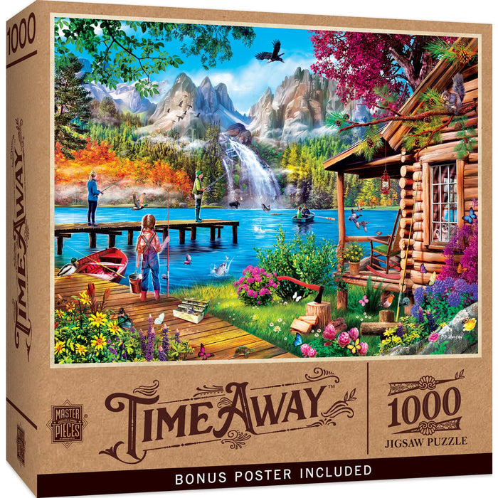 Time Away - Fishing with Pappy 1000 Piece Jigsaw Puzzle - Just $16.99! Shop now at Retro Gaming of Denver