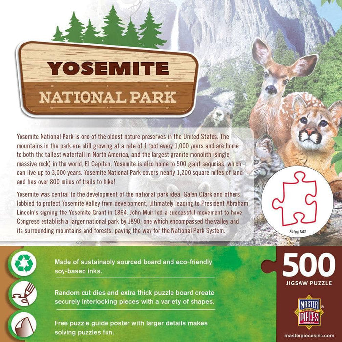 Yosemite National Park 500 Piece Jigsaw Puzzle - for just $14.99! 