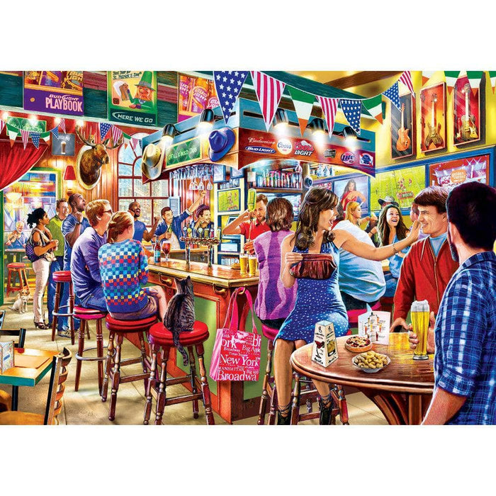 Drive-Ins, Diners & Dives - Duffy's Sports & Suds 500 Piece Jigsaw Puzzle - for just $14.99! 