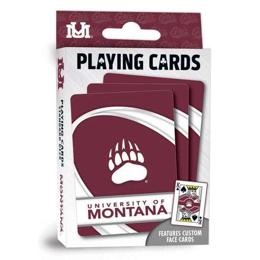 Montana Grizzlies Playing Cards - 54 Card Deck - for just $7.99! 