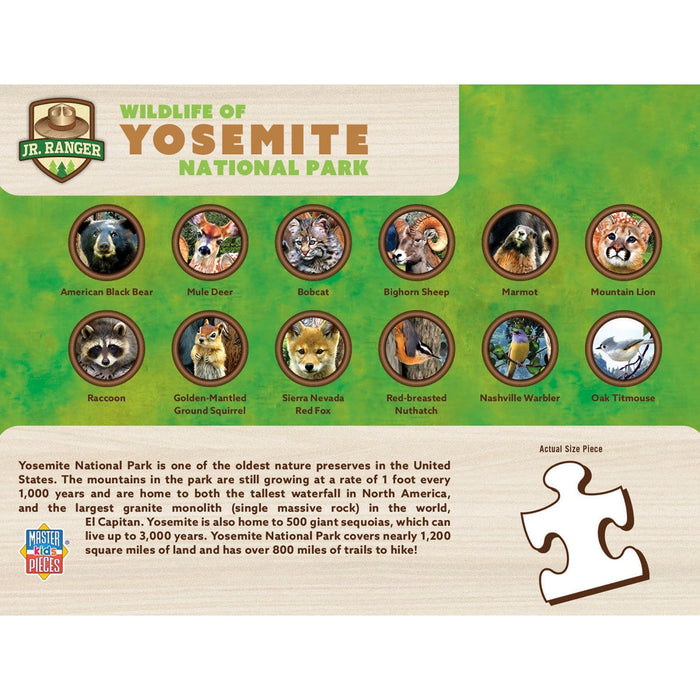Wildlife of Yosemite National Park - 100 Piece Jigsaw Puzzle - for just $12.99! 
