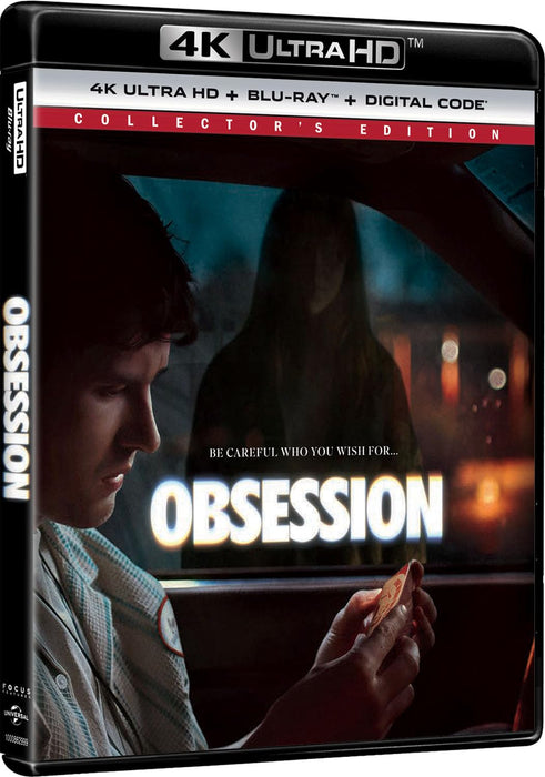 Obsession - Collector's Edition (4K Ultra HD + Blu-ray + Digital) - for just $34.99! 