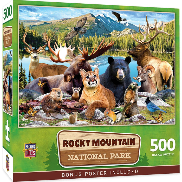 Rocky Mountain National Park 500 Piece Jigsaw Puzzle - for just $14.99! 