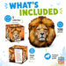 Lion 100 Piece Shaped Jigsaw Puzzle - for just $7.99! 