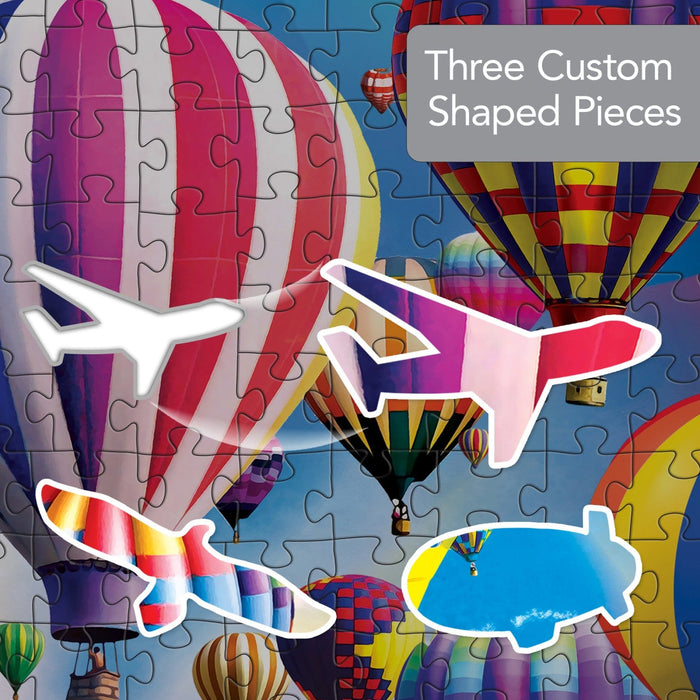 Shapes - Hot Air Balloons 500 Piece Jigsaw Puzzle - for just $14.99! 