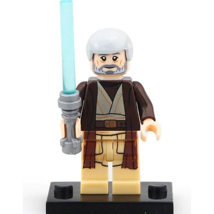 Obi Wan Kenobi (Old Ben) Lego-Compatible Minifigures - Just $3.75! Shop now at Retro Gaming of Denver