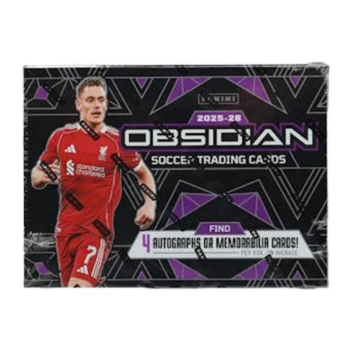 2025-26 Panini Obsidian Soccer Trading Card Box (Hobby) - for just $400! 