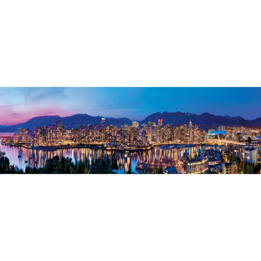 Vancouver, British Columbia 1000 Piece Panoramic Jigsaw Puzzle - Just $14.99! Shop now at Retro Gaming of Denver