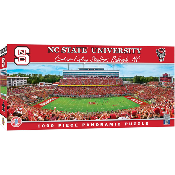 NC State Wolfpack - 1000 Piece Panoramic Jigsaw Puzzle - Just $19.99! Shop now at Retro Gaming of Denver